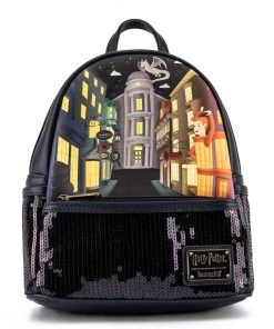 Loungefly Harry Potter Diagon Alley Sequin Mini Backpack