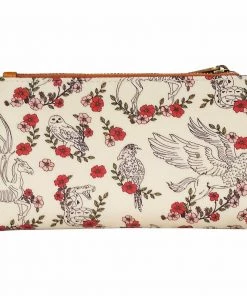 Loungefly Harry Potter Floral Faux Leather Flap Wallet