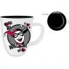 Silver Buffalo Dc Comics Harley Quin 16 Oz. Wide Rim Ceramic Mug