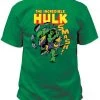 Impact Marvel Incredible Hulk Smash Adult T-shirt