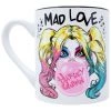 Silver Buffalo Harley Quinn Mad Love Bubble Gum 14oz Glitter Ceramic Mug 1 Silver Buffalo Harley Quinn Mad Love Bubble Gum 14oz Glitter Ceramic Mug