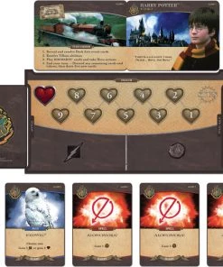 USAopoly Harry Potter Hogwarts Battle A Cooperative Deck-Building Game Movies