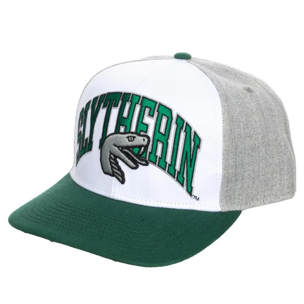 Bioworld Movies Harry Potter Slytherin Pre-Curved Snapback 4 Bioworld Movies Harry Potter Slytherin Pre-Curved Snapback