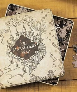 Paladone Movies Harry Potter The Marauders Map 550-Piece Jigsaw Puzzle