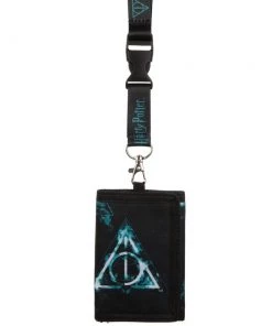 Bioworld Movies Harry Potter Velcro Trifold Lanyard Wallet