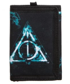 Bioworld Movies Harry Potter Velcro Trifold Lanyard Wallet