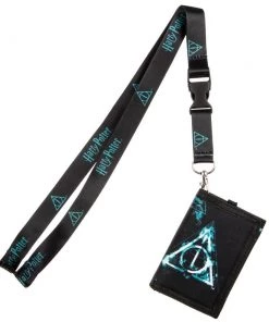 Bioworld Movies Harry Potter Velcro Trifold Lanyard Wallet