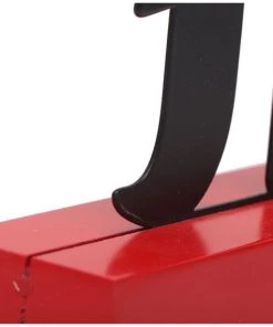 Open Road Brands Disney Home Minnie Mouse Metal Decor On Wood Base