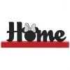 Open Road Brands Disney Home Minnie Mouse Metal Decor On Wood Base 2 Open Road Brands Disney Home Minnie Mouse Metal Decor On Wood Base