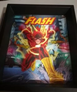 Pyramid America DC Comics The Flash 3D Framed Poster