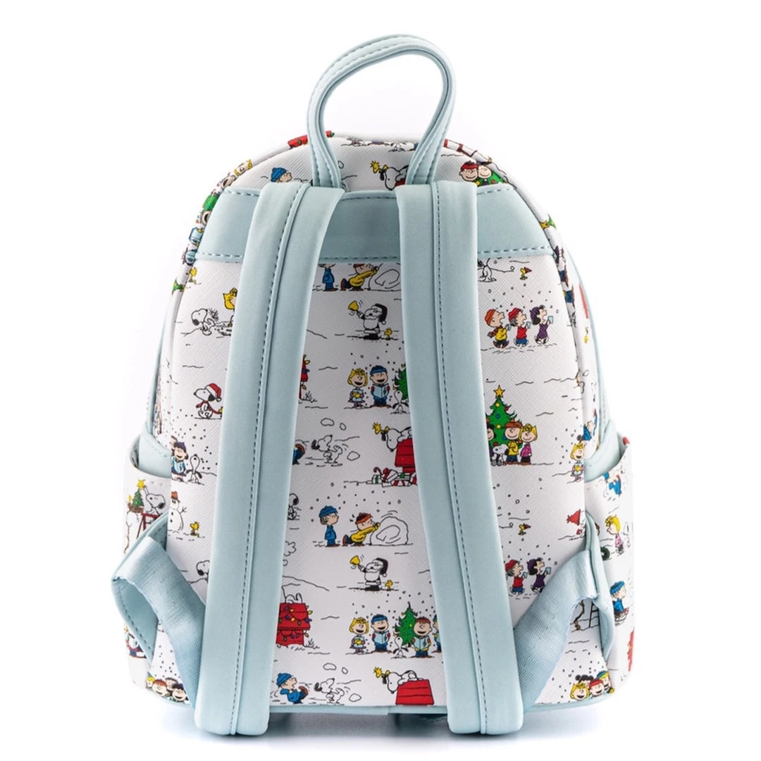 Loungefly Peanuts Happy Holidays Aop Mini Backpack 6 Loungefly Peanuts Happy Holidays Aop Mini Backpack