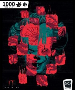 USAopoly IT Chapter 2 Faces Of Pennywise 1000 Piece Premium Puzzle Movies