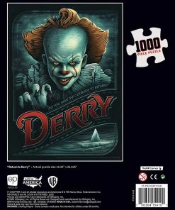 USAopoly Movies IT Chapter 2 “Return To Derry” 1000 Piece Jigsaw Puzzle