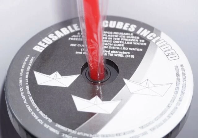 Silver Buffalo Movies STEPHEN KINGS IT 16oz. Travel Tumbler W/Reusable Ice Cubes 4 Silver Buffalo Movies STEPHEN KINGS IT 16oz. Travel Tumbler W/Reusable Ice Cubes