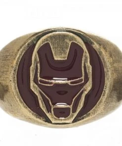 Bioworld Marvel: Iron Man Helmet Ring Medium