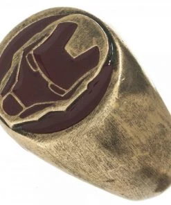 Bioworld Marvel: Iron Man Helmet Ring Medium
