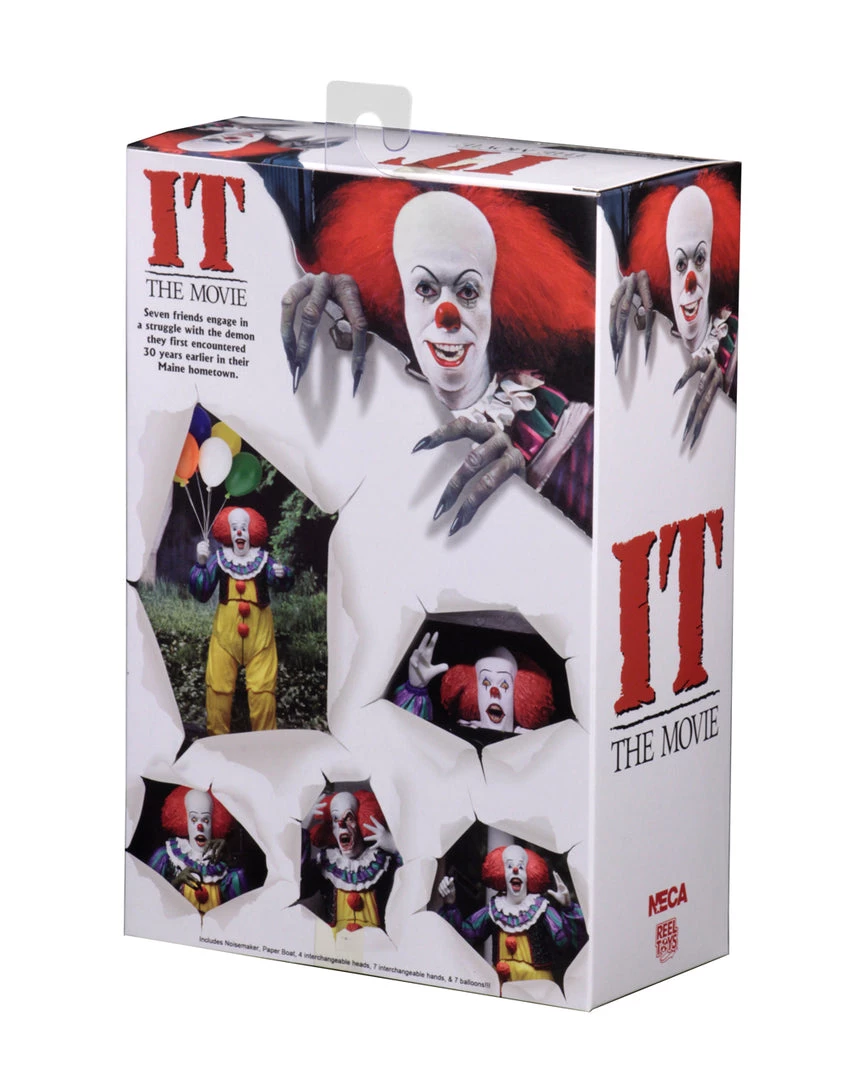 NECA IT – Ultimate Pennywise (1990) 7” Scale Action Figure 4 NECA IT – Ultimate Pennywise (1990) 7” Scale Action Figure