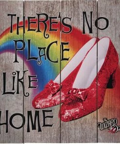 Spoontiques The Wizard Of Oz There's Not Place Like Home Wood Sign Movies