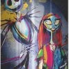 Silver Buffalo The Nightmare Before Christmas Nightmare Before Christmas - Jack And Sally Colorful Canvas Wall Art