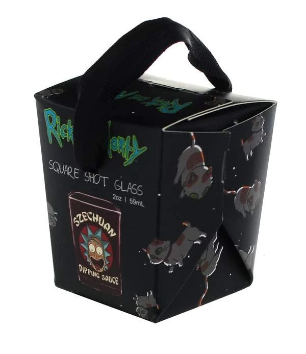 JUST FUNKY Rick And Morty Szechuan Dipping Sauce Shot Glass 5 JUST FUNKY Rick And Morty Szechuan Dipping Sauce Shot Glass