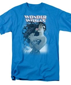 Trevco Wonder Woman Rose Blue T-shirt