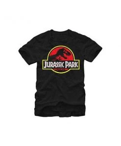 FifthSun Jurassic Park Mens Classic Movie Logo T-Shirt Short_Sleeve T-Shirt Movies