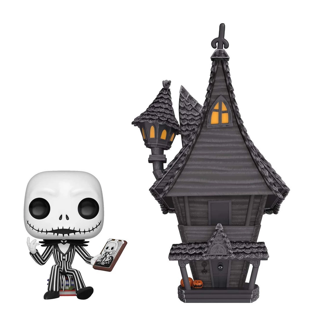 Funko Funko Pops! Pop Town: Nightmare Before Christmas - Jack Skellington With Jack's House 3 Funko Funko Pops! Pop Town: Nightmare Before Christmas - Jack Skellington With Jack's House