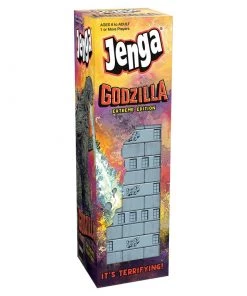 USAopoly Godzilla Extreme Edition Jenga Movies