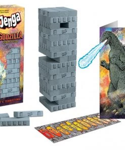 USAopoly Godzilla Extreme Edition Jenga Movies