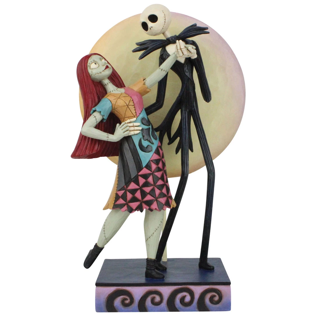 Enesco Disney The Nightmare Before Christmas Jack And Sally Romance Figurine 3 Enesco Disney The Nightmare Before Christmas Jack And Sally Romance Figurine