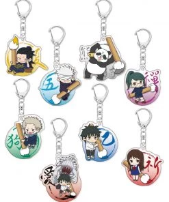 Clever Idiots Inc. Jujutsu Kaisen 0 Movie Clear Acrylic Charm Blind Box Keychain