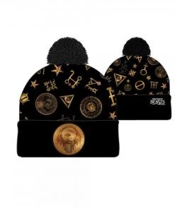 Bioworld Fantastic Beasts And Where To Find Them Sublimated Macusa Pom Beanie
