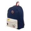 Bioworld Kingdom Hearts Navy Patch Backpack Mickey And Minnie Mouse