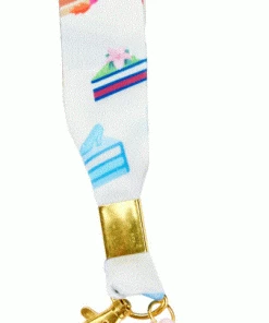 Loungefly Disney Princess Cakes Lanyard With Card Holder