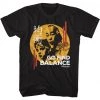 American Classics Karate Kid Go Find Peace Black Adult T-shirt Movies
