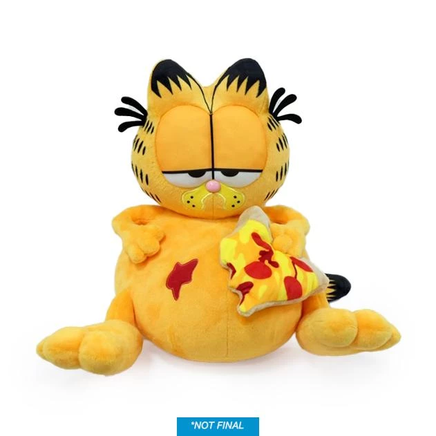 NECA Garfield Overstuffed Pizza 13" Medium Plush 3 NECA Garfield Overstuffed Pizza 13" Medium Plush