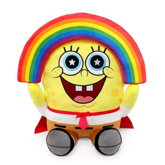 NECA Figures SpongeBob 16" HugMe Vibrating Plush- Rainbow 3 NECA Figures SpongeBob 16" HugMe Vibrating Plush- Rainbow