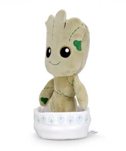 NECA Guardians Of The Galaxy Potted Baby Groot Phunny Plush Marvel 9 NECA Guardians Of The Galaxy Potted Baby Groot Phunny Plush Marvel