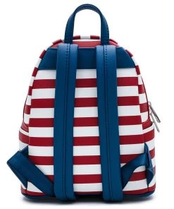 Loungefly Americana Quilted Mini Backpack