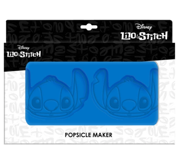 Silver Buffalo Lilo & Stitch Faces W/Flowers 2PC Popsicle Maker Set Boxed 3 Silver Buffalo Lilo & Stitch Faces W/Flowers 2PC Popsicle Maker Set Boxed