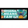 Silver Buffalo Disney Lilo & Stitch Ohana Means Family 12" X 5" Framed Wall Art 1 Silver Buffalo Disney Lilo & Stitch Ohana Means Family 12" X 5" Framed Wall Art