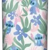 Silver Buffalo Lilo & Stitch- Floral Pattern 20oz Plastic Tall Cold Cup W/Lid & Straw