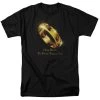 Trevco Lord Of The Rings One Ring Short Sleeve Adult Tee Black T-Shirt Movies