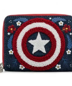 Loungefly Marvel Captain America 80th Anniversary Wallet