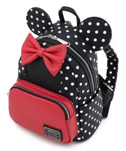 Loungefly Disney Minnie Mouse Polka Dot Cosplay Mini Backpack