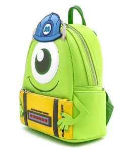 Loungefly Pixar Monsters INC. Mike Wazowski Scare Can Cosply Mini Backpack