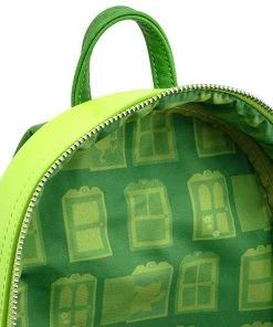 Loungefly Pixar Monsters INC. Mike Wazowski Scare Can Cosply Mini Backpack