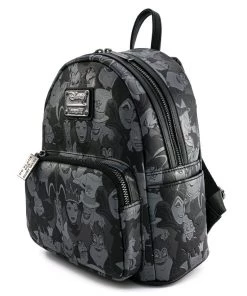Loungefly LF Disney Villians Debossed AOP Mini Backpack