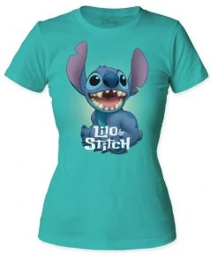 Impact Disney "Lilo & Stitch" - Fitted Crew Women T-Shirt
