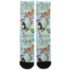 Bioworld Socks Looney Tunes Floral Sublimated Crew Sock